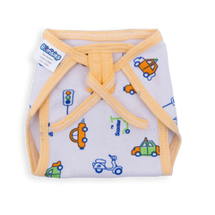 Reusable Cotton Lace Tie-Up Nappy - Pack of 12