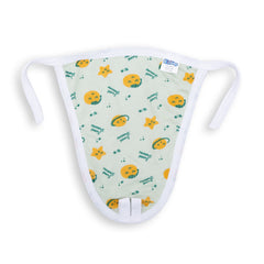 Reusable Cotton Knit Lace Tie-Up Nappy