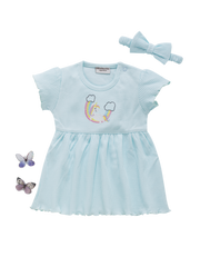 Short Sleeve Dress with Headband - Pack of 3