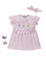 Short Sleeve Dress with Headband - Pack of 3