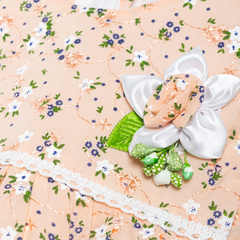 Sleeveless Girls Frock - Printed Floral