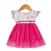 Girls Birthday Frock Red