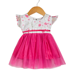 Girls Birthday Frock Red