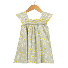Girls Frock - Flower Print