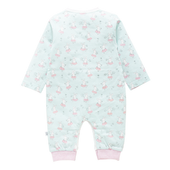 Girls Romper - Bunny Print