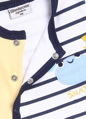 Boys Romper - Sea Crab