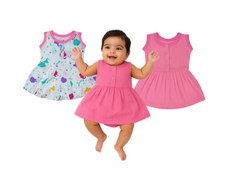 Muslin Frock Set - Pack of 2