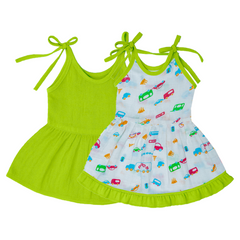 Muslin Frock Set - Pack of 2
