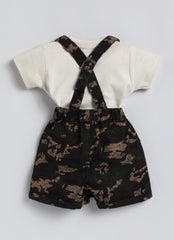 T-shirt and Shorts Set - Camouflage