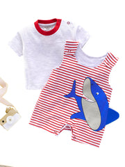Boys Romper - Shark