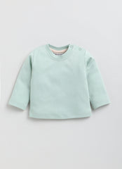 Full Sleeve Green Top with Gallice Dungaree