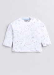 Full Sleeve Top with Gallice Dungaree