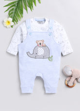 Full Sleeve Top with Gallice Dungaree