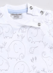 Full Sleeve Top with Gallice Dungaree