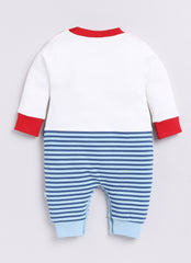 Boys Full Sleeve Racing Car Romper