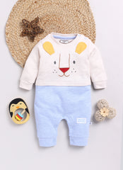 Boys Full Sleeve Romper Tiger