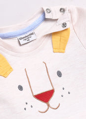 Boys Full Sleeve Romper Tiger