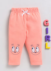 Girls Pajama - Smiley Orange