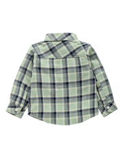 Boys Shirt and Trouser - Green Checks