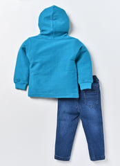 Boys T-shirt and Denim with Jacket