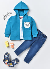Boys T-shirt and Denim with Jacket