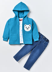 Boys T-shirt and Denim with Jacket
