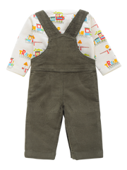 Boy's Dungaree - Train