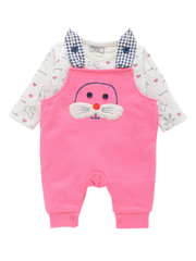 Top with Full Dungaree - Bunny