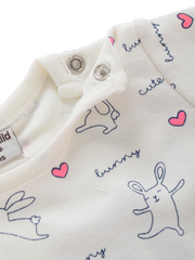 Top with Full Dungaree - Bunny