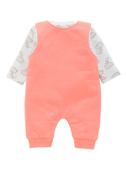 Girls Full Sleeve Top with Romper - Sheep