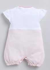 Girls romper rainbow