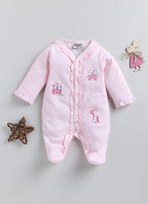 Girls Full Sleeve Romper - Princess