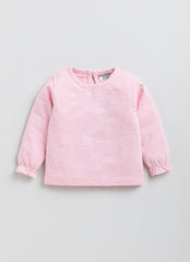 Girls Full Sleeve Top with Dungaree - Bunny