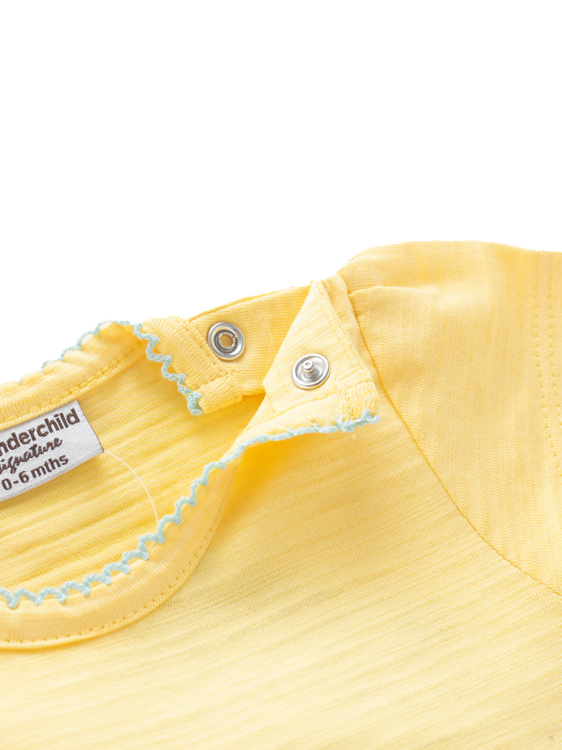 Girls Tshirt Shorts Set Yellow