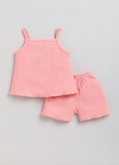 Girls Sleeveless Top and Shorts - Set of 2