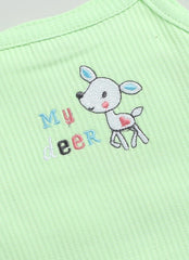 Girls Sleeveless Top and Shorts - Set of 2