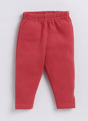 Full Sleeve Top with Legging - Red Cat