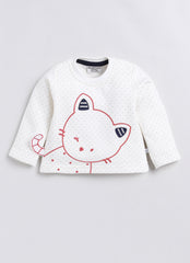 Full Sleeve Top with Legging - Red Cat