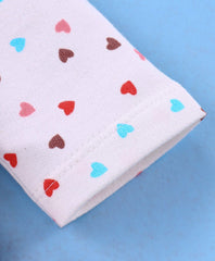 Girls Dungaree - Red Mouse