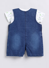 Boys Romper - Blue Bear