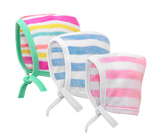 New Born Printed Cap Stripe - Pack of 3