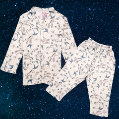 Sleep Suit Animal Print Cream 2