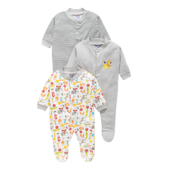 Full sleeve sleepsuit - Pack of 3